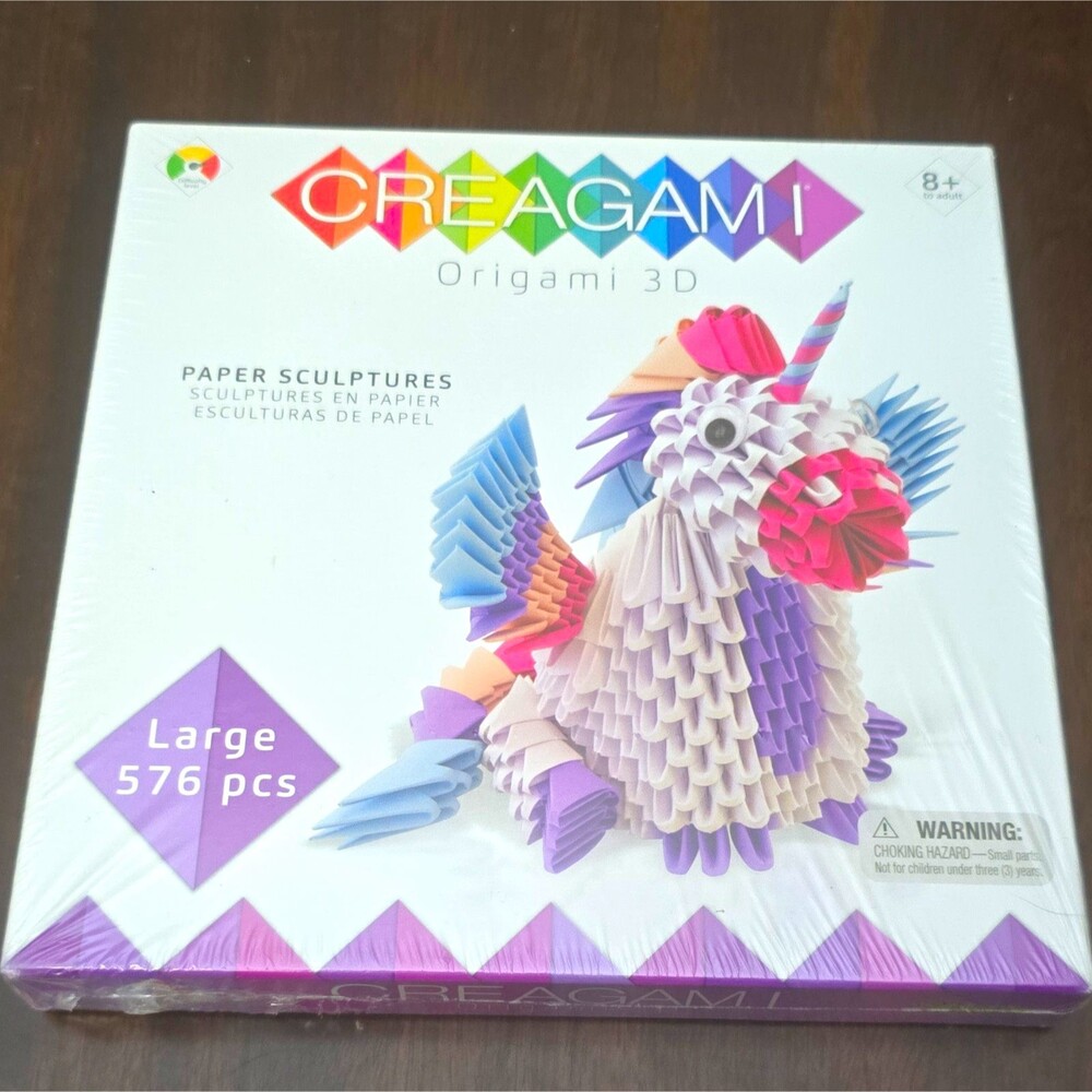 CREAGAMI Origami 3D Paper Sculptures Kit Large 576 pcs MPN CR 737 US